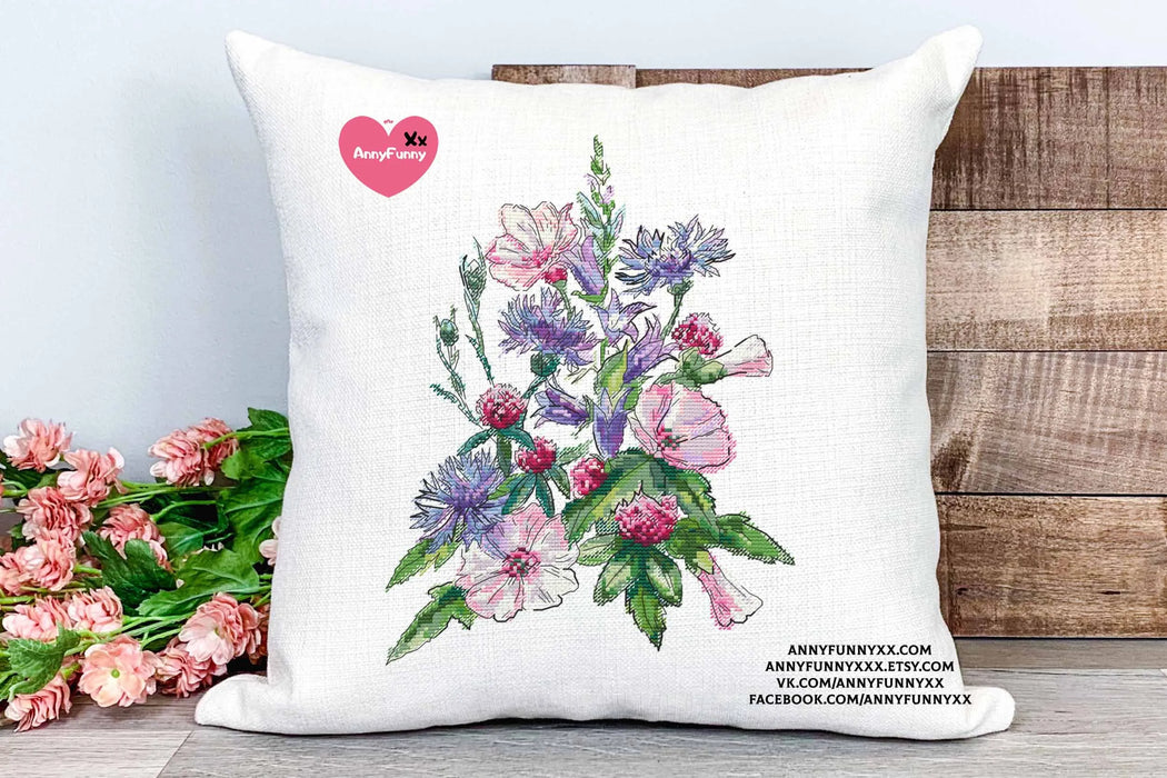 Blooms of Sunshine - PDF Cross Stitch Pattern