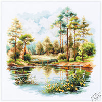 Forest Lake 70-39 Counted Cross-Stitch Kit