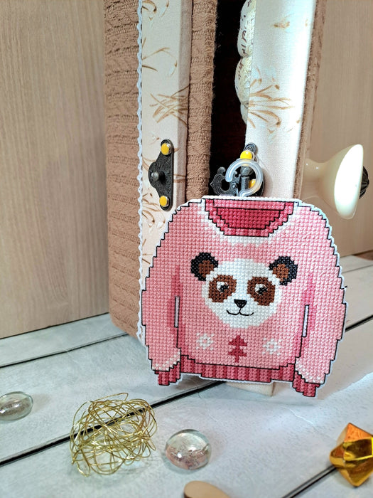 Panda sweater - PDF Cross Stitch Pattern