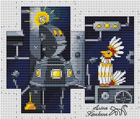 Chatterbird - PDF Cross Stitch Pattern