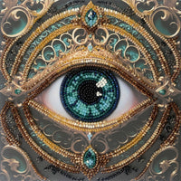 Mini Bead embroidery kit - Gaze Alchemy AM-265