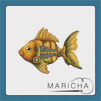 Gold Fish - PDF Cross Stitch Pattern