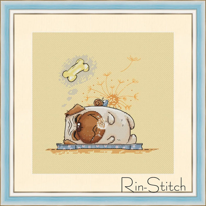 Dogs. Puppy dreams - PDF Cross Stitch Pattern