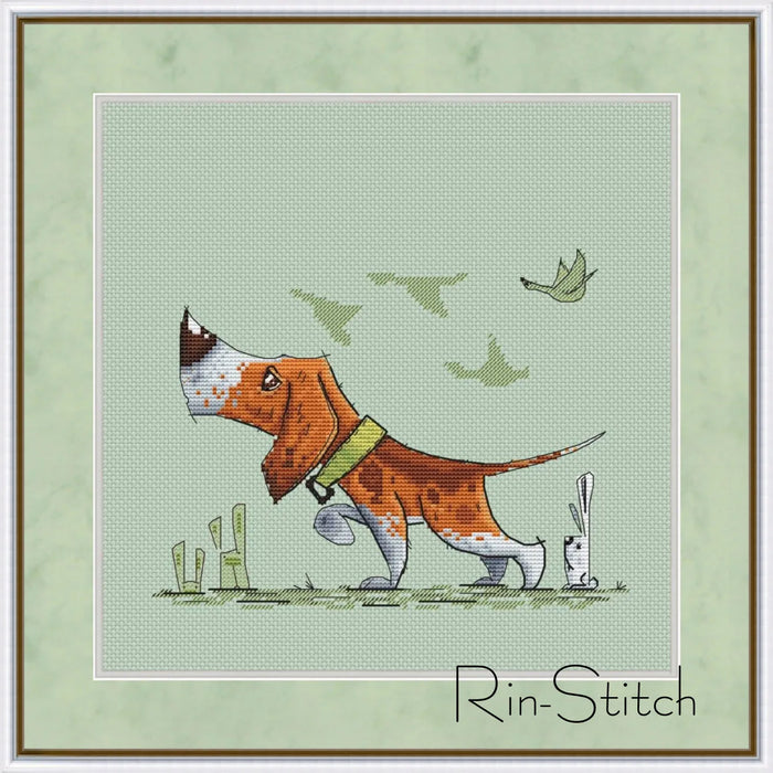 Dogs. Hunter - PDF Cross Stitch Pattern