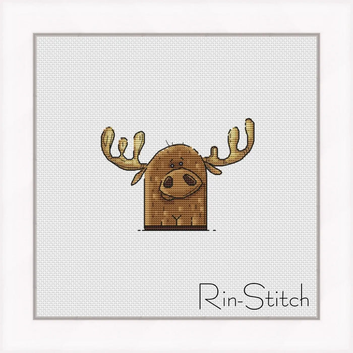 Mini-series. Elk - PDF Cross Stitch Pattern