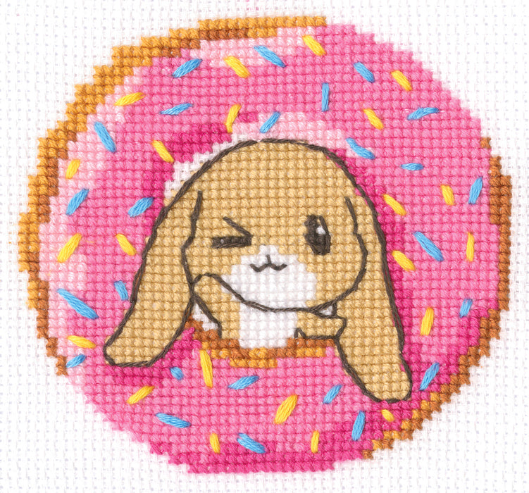 Hello, sweetie! H294 Counted Cross Stitch Kit