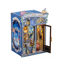Soul Travel Agency Dollhouse Book Nook Kit - Miniature Wizardi Roombox Kit