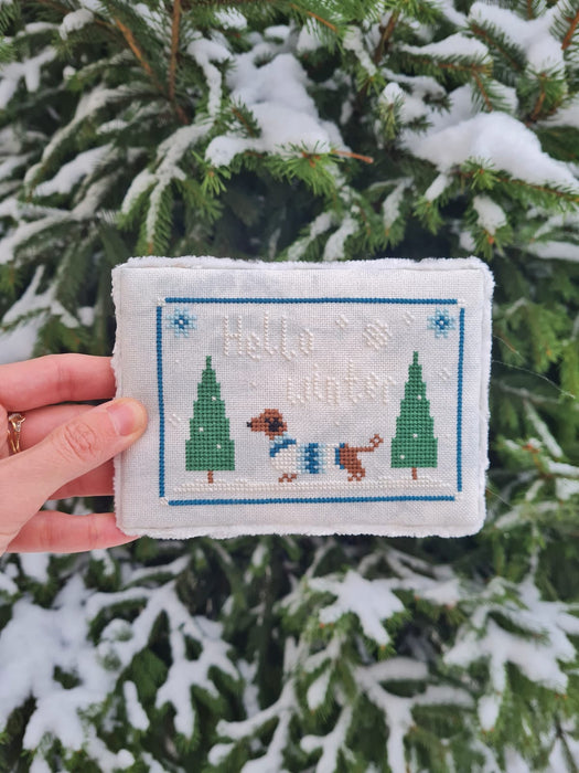 Hello winter - PDF Cross Stitch Pattern