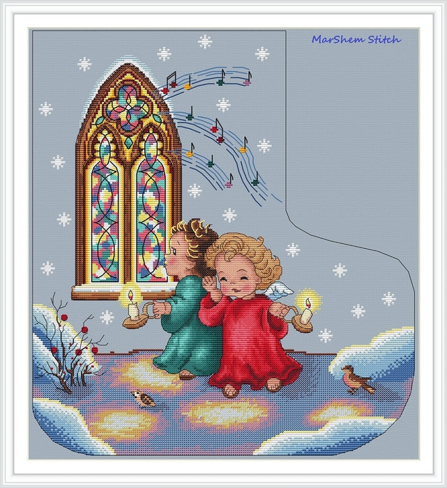 Hymns of Christmas - PDF Cross Stitch Pattern