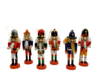 Christmas Nutcracker Set. Wizardi Classic Wooden Festive Decoration F07M14-7-N01382