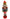 Wooden Brave Soldier Nutcracker Wizardi F07M6-13B