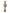 Christmas Nutcracker the Staffbearer. Wizardi Classic Wooden Festive Decoration F07M14-45-N01315B