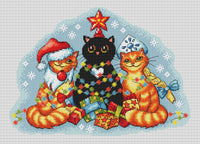 Kitty Christmas - PDF Cross Stitch Pattern