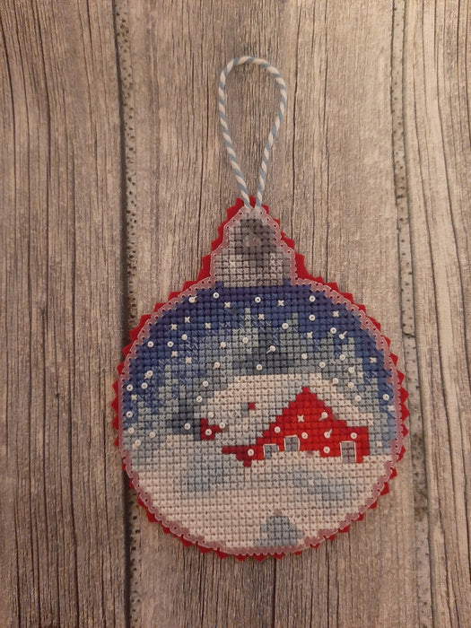 Christmas Ball. In the forest - PDF Cross Stitch Pattern
