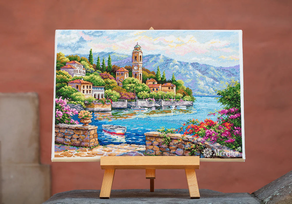 Lago di Como K-175 Counted Cross-Stitch Kit