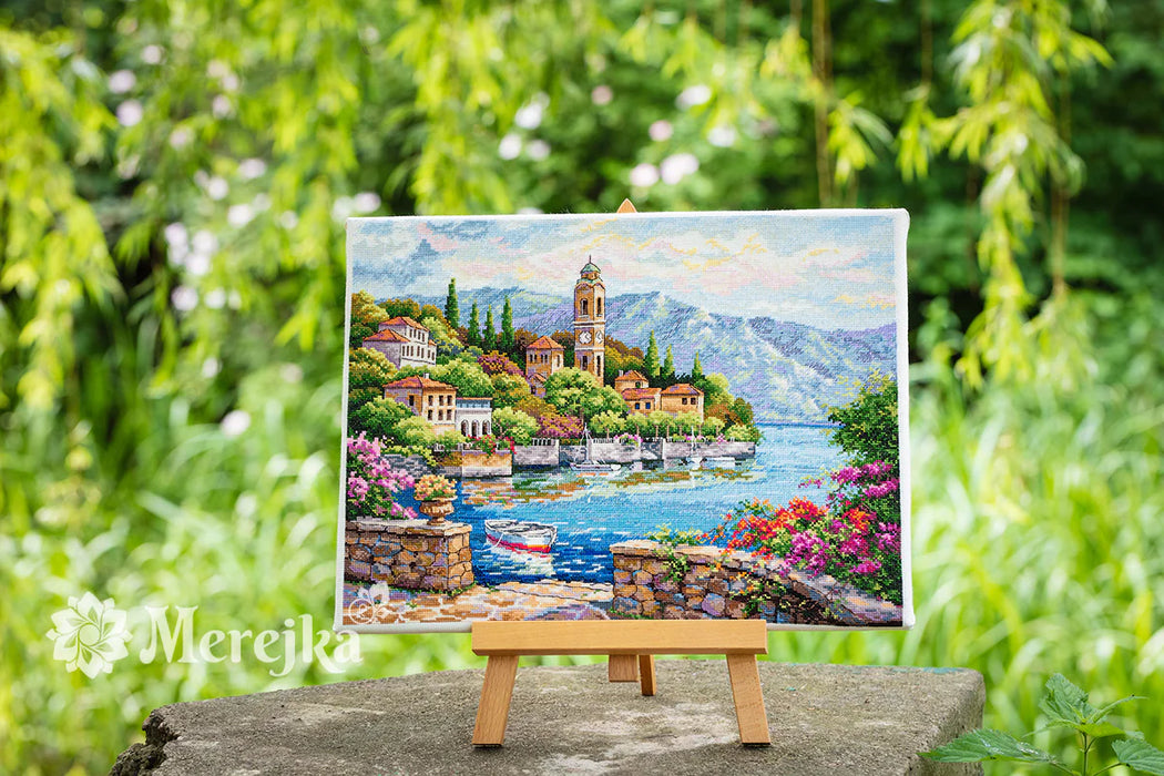 Lago di Como K-175 Counted Cross-Stitch Kit