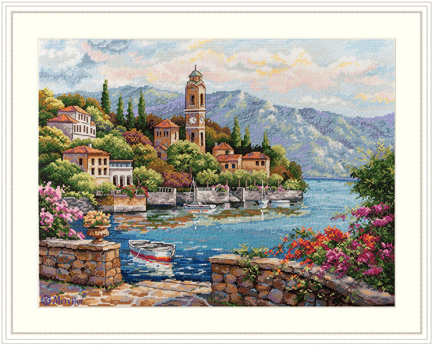 Lago di Como K-175 Counted Cross-Stitch Kit