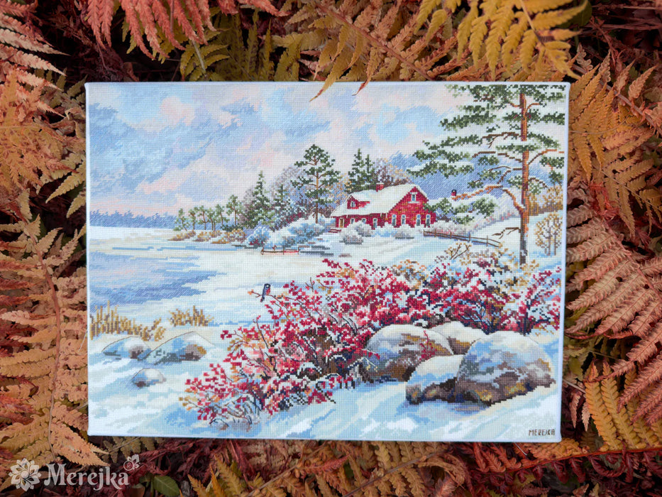 The Lake House K-261 Counted Cross-Stitch Kit