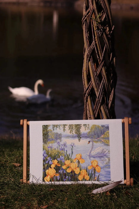 Cross stitch kit Merejka Enchanted Pond K-263