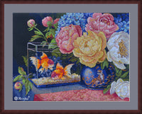 Silent Dialogue K-282 Counted Cross-Stitch Kit