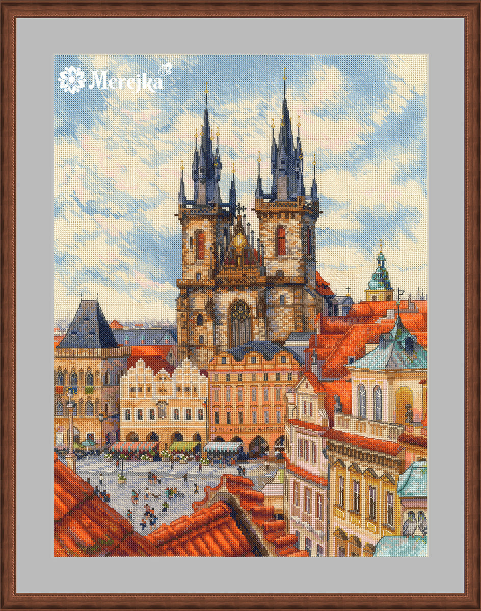 Golden Prague K-315 Counted Cross-Stitch Kit - Wizardi