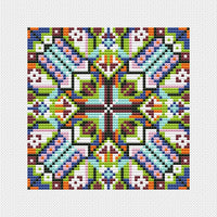Kaleidoscope 2 - PDF Cross Stitch Pattern