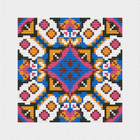Kaleidoscope 3 - PDF Cross Stitch Pattern