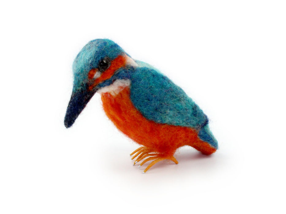 Felting Kit - Kingfisher Needle Felt Kit