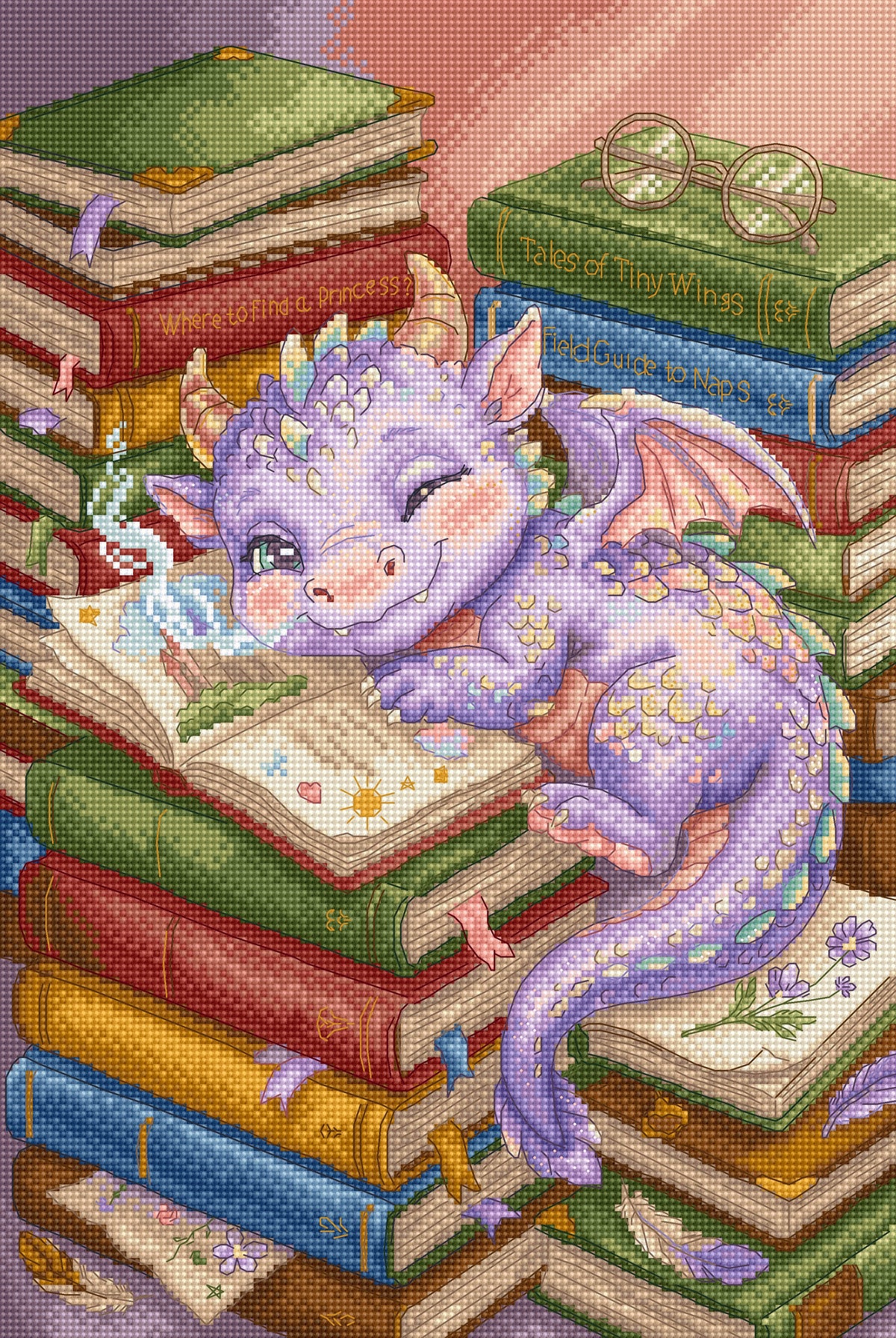 Dragon Tales L10-005 Counted Cross Stitch Kit
