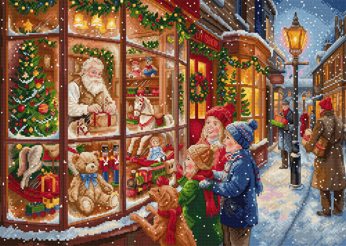 Holiday Magic L10-007 Counted Cross Stitch Kit
