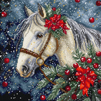 Winter Horse L9955 Counted Cross Stitch Kit