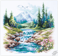 Life Flows 70-43 Counted Cross-Stitch Kit