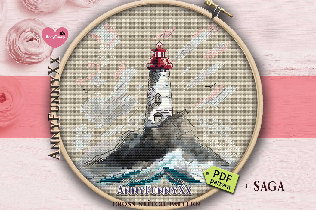 Guiding Light - PDF Cross Stitch Pattern