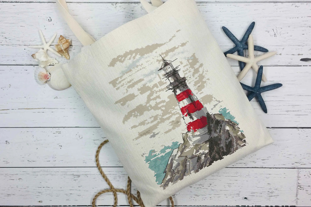 Old Lighthouse - PDF Cross Stitch Pattern