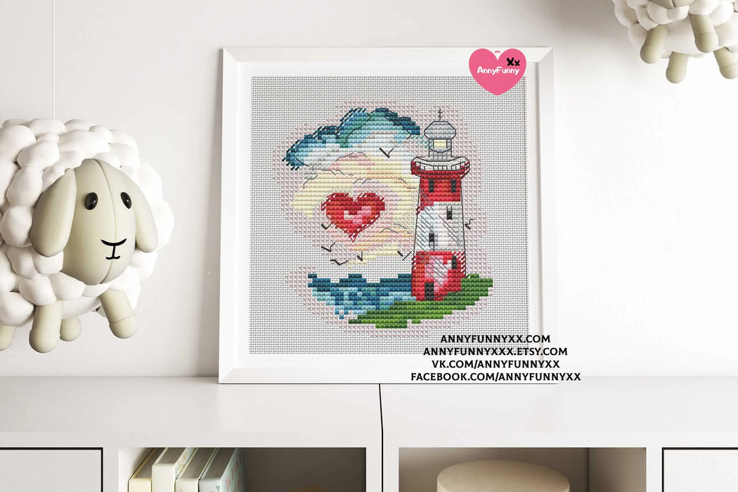 Path to Safety - PDF Cross Stitch Pattern