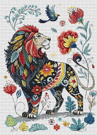 Lion - PDF Cross Stitch Pattern
