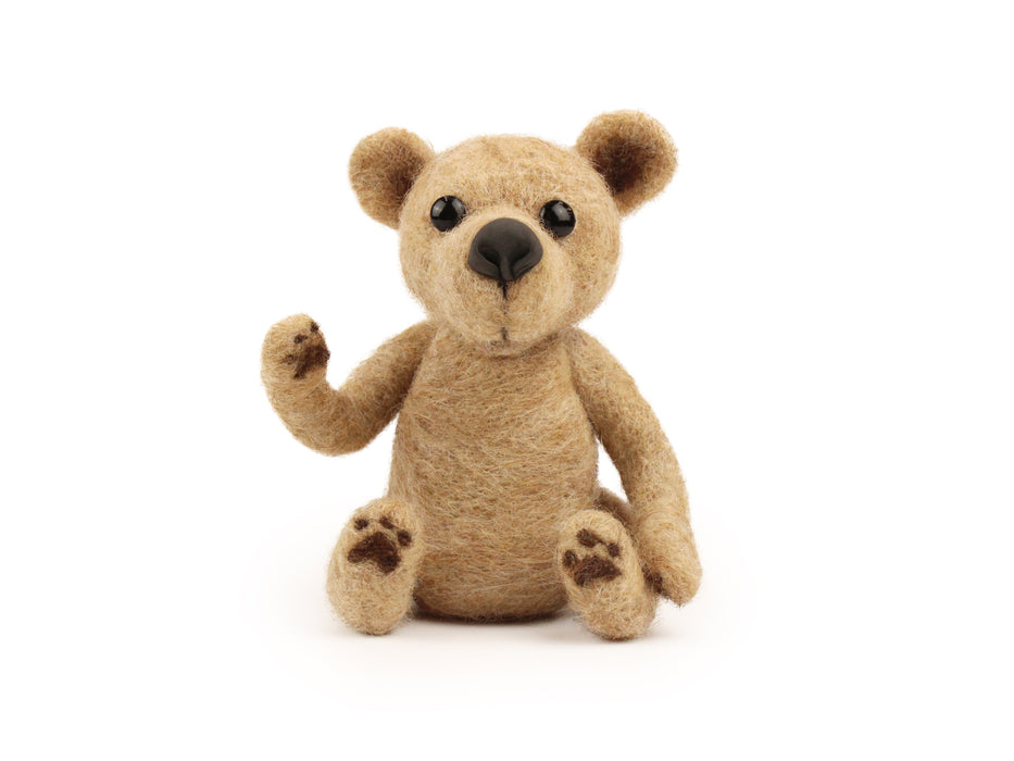 Felting Kit - Little Jointed Bear Needle Felt Kit