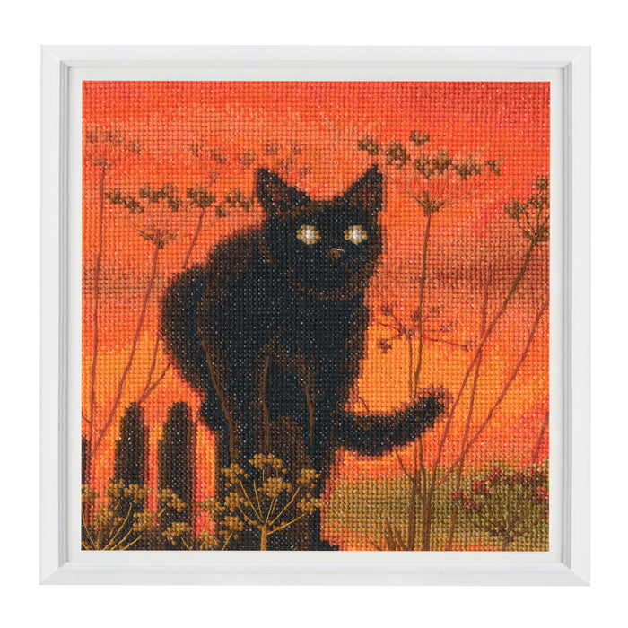 Sunset cat M1024 Counted Cross Stitch Kit