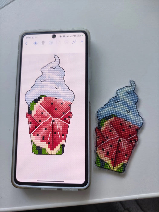 Watermelon - PDF Cross Stitch Pattern