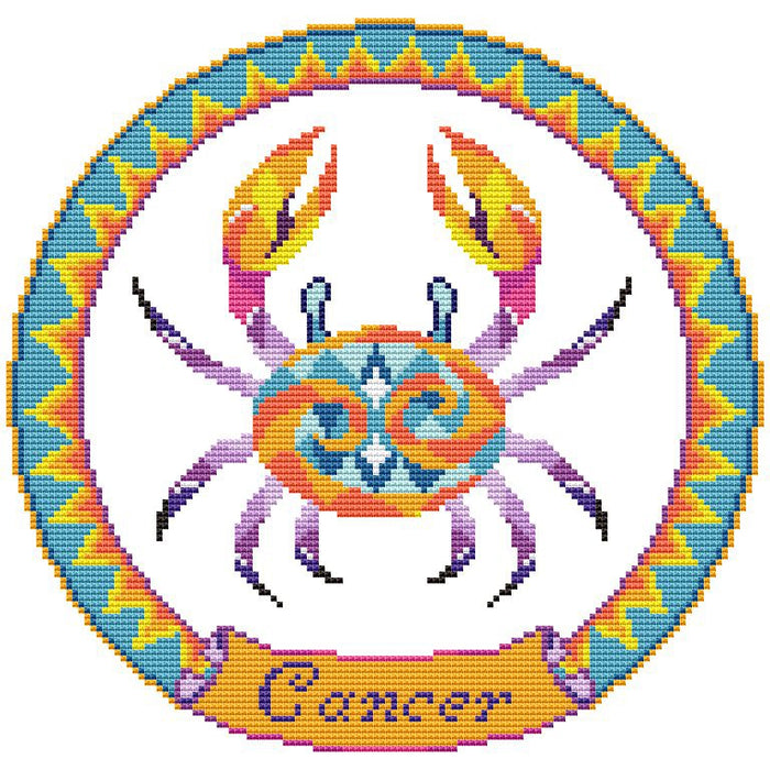 Cancer - PDF Cross Stitch Pattern