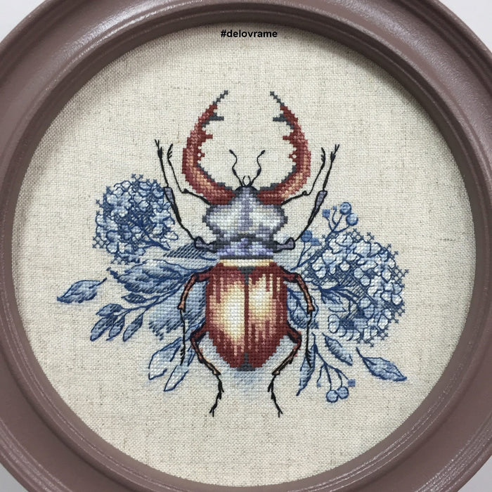Beetle - PDF Cross Stitch Pattern