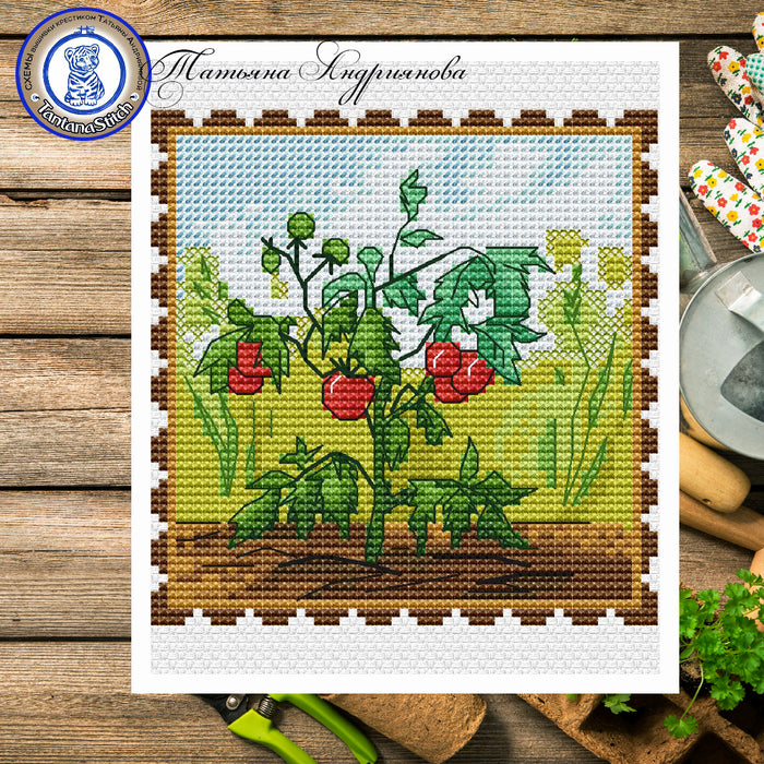 Rural Life. Tomatoes - PDF Cross Stitch Pattern