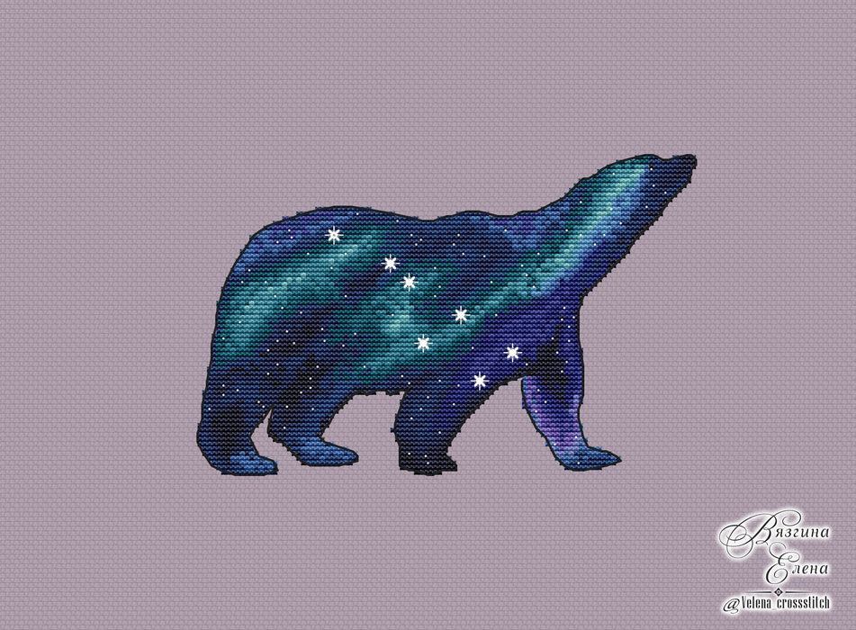 Big Dipper - PDF Cross Stitch Pattern