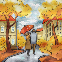 Autumn Walk - PDF Cross Stitch Pattern