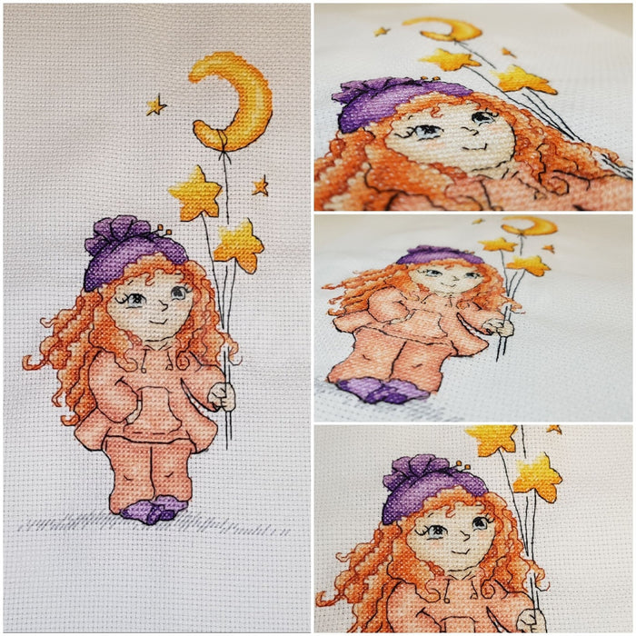 Girl - PDF Cross Stitch Pattern