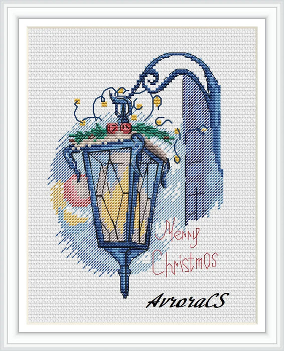 Merry Christmas - PDF Cross Stitch Pattern