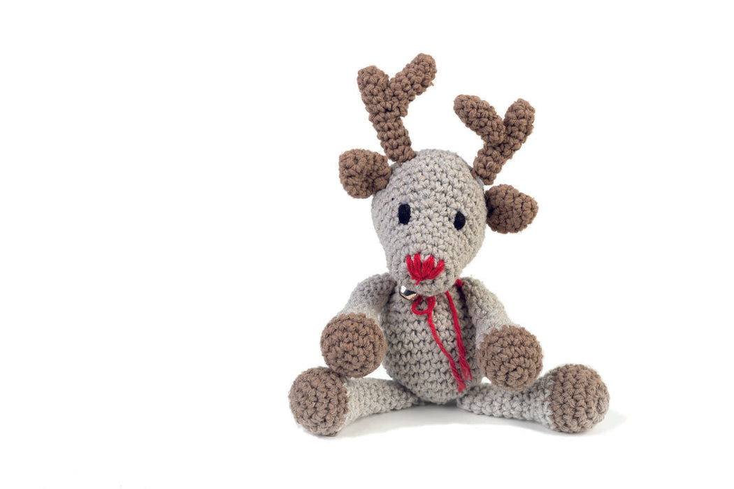 DIY Crochet Kit  Reindeer Rue - Biscuit PAK149