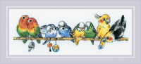 Parrots R2317 Counted Cross Stitch Kit