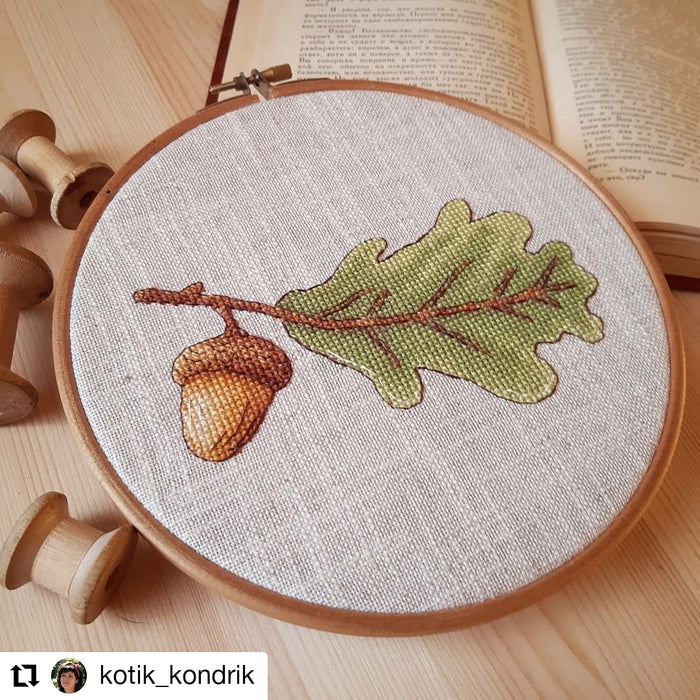 Acorn - PDF Cross Stitch Pattern