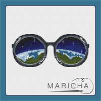 Planet Earth - PDF Cross Stitch Pattern